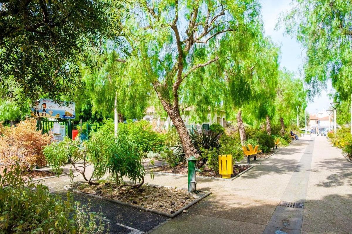 Ferienwohnung Le Riviera ~ Jardin ~ Parking ~ Climatisation Cagnes-sur-Mer Exterior foto