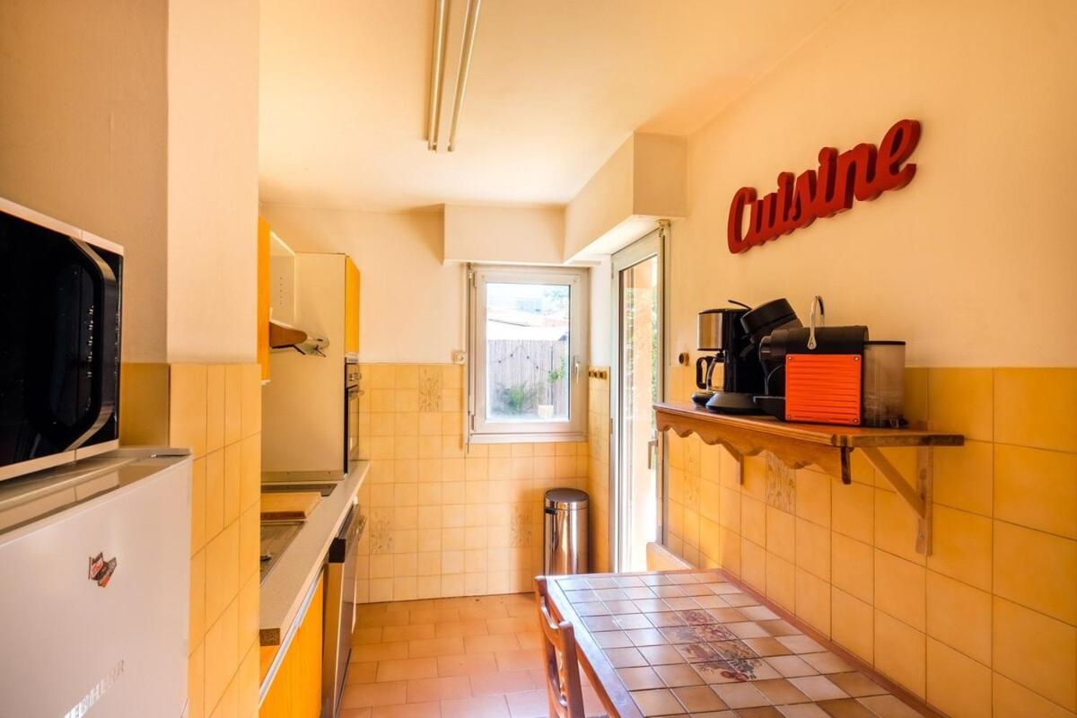 Ferienwohnung Le Riviera ~ Jardin ~ Parking ~ Climatisation Cagnes-sur-Mer Exterior foto
